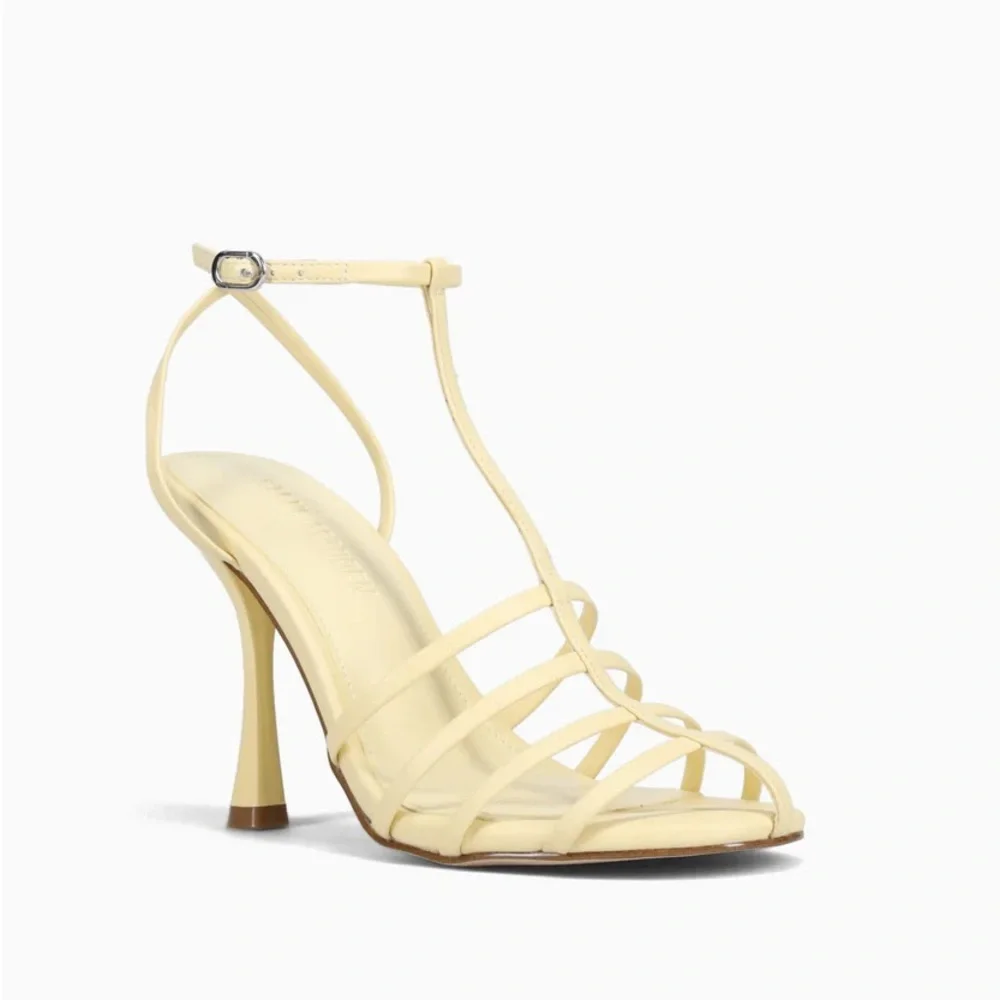 New! Steve Madden Tildah leather Heels - Picture 5 of 9